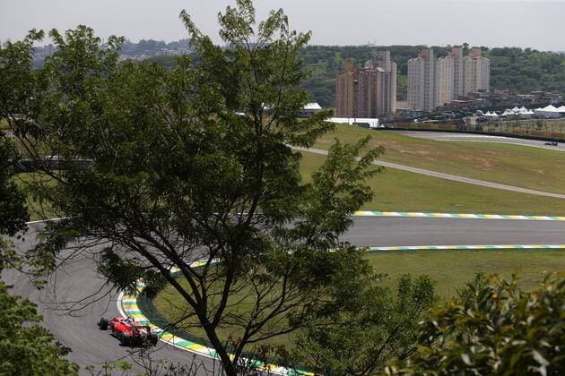 Brazilian Grand Prix, Sao Paulo 10 - 13 November 2016 11.11.2016 - Free Practice 1, Kimi Raikkonen (FIN) Scuderia Ferrari SF16-H 