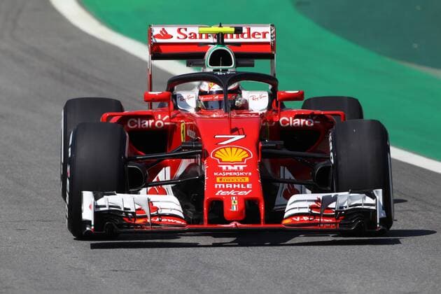 Brazilian Grand Prix, Sao Paulo 10 - 13 November 2016 11.11.2016 - Free Practice 1, Kimi Raikkonen (FIN) Scuderia Ferrari SF16-H with Halo. 