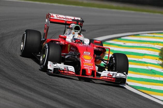 Brazilian Grand Prix, Sao Paulo 10 - 13 November 2016 11.11.2016 - Free Practice 1, Sebastian Vettel (GER) Scuderia Ferrari SF16-H 