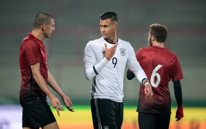 10. November 2016: Berlin, Fussball U21 U 21 Testspiel: Deutschland - Tuerkei: Davie Selke (Deutschland).
