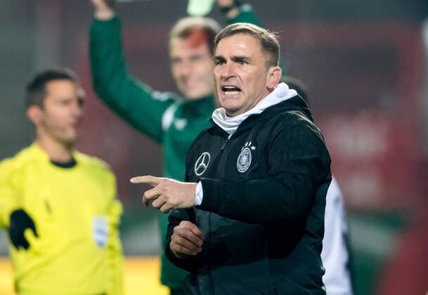 10. November 2016: Berlin, Fussball U21 U 21 Testspiel: Deutschland - Tuerkei: Trainer Stefan Kuntz (Deutschland).