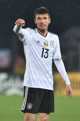 Bilder des Tages - SPORT Fußball, WM Quali, San Marino - Deutschland Thomas Muller Germany. San Marino - DFB Deutschland, Fußball Nationalteam Länderspiel WM Quali AndreaxStaccioli