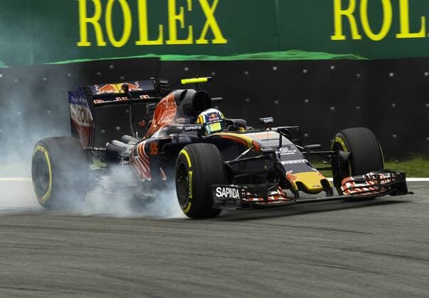 Brazil Grand Prix Formula 1 2016 SÃO PAULO, SP - 12.11.2016: BRAZIL GRAND PRIX FORMULA 1 2016 - In the photo the pilot Carlos Sainz team Scuderia Toro Rosso. Second day of training for the Brazil Grand Prix Formula 1 in 2016 held at the Interlagos Circuit. (Photo: Aloisio Mauricio Fotoarena) x1229250x  AloisioxMauricio