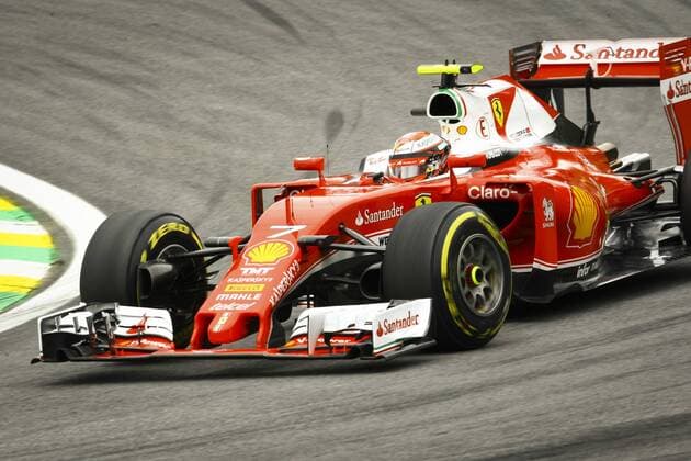 Formel 1, GP Brasilien Brazil Grand Prix Formula 1 2016 SÃO PAULO, SP - 12.11.2016: BRAZIL GRAND PRIX FORMULA 1 2016 - Pictured Kimi Raikkonen of Scuderia Ferrari team. Second day of training for the Brazil Grand Prix Formula 1 in 2016 held at the Interlagos Circuit. (Photo: Aloisio Mauricio Fotoarena) x1229252x  AloisioxMauricio