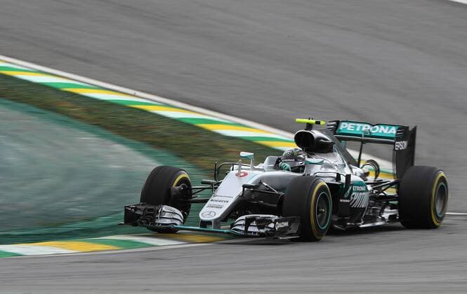 Formel 1, GP Brasilien Brazil Grand Prix Formula 1 2016 SÃO PAULO, SP - 12.11.2016: BRAZIL GRAND PRIX FORMULA 1 2016 - Nico Rosberg (GER) Mercedes AMG Petronas F1 Team during the third practice session of the Brazil Grand Prix Formula 1 in 2016 held at the Interlagos Circuit on the morning of Friday. (Photo: Rodolfo Buhrer La Imagem Fotoarena) x1229290x  RodolfoxBuhrer