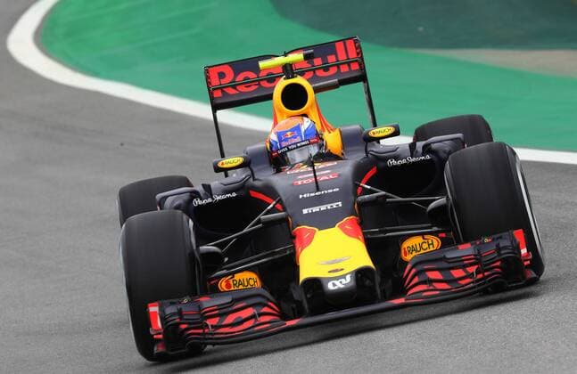 Formel 1, GP Brasilien Brazil Grand Prix Formula 1 2016 SÃO PAULO, SP - 12.11.2016: BRAZIL GRAND PRIX FORMULA 1 2016 - Max Verstappen (NED) Red Bull Racing during the third practice session of the Brazil Grand Prix Formula 1 in 2016 held at the Interlagos Racetrack early on Friday. (Photo: Rodolfo Buhrer La Imagem Fotoarena) x1229295x  RodolfoxBuhrer