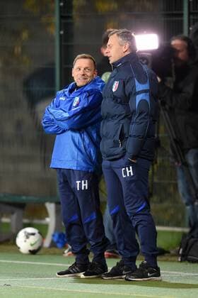 Fussball, Herren, Saison 2016 17, Bezirksliga Berlin, Club Italia 80, Cheftrainer Thomas Hä§ler (Club Italia 80), Co-Trainer Christian Höche (Club Italia 80), 08.11.16,