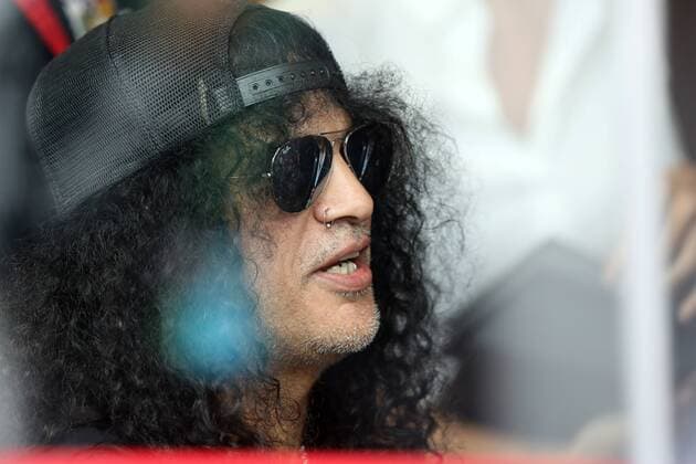 Grande Pr?mio do Brasil de F?rmula 1 2016 SÃO PAULO, SP - 13.11.2016: GRANDE PRÊMIO DO BRASIL DE FÓRMULA 1 2016 - The guitarist of Guns N & 39;Roses Slash in the paddock during the Brazil Grand Prix Formula 1 in 2016 held at the Ilagos Circuit on Sunday. (Ph (Photo: Rodolfo Buhrer La Imagem Fotoarena) x1229476x  RodolfoxBuhrer