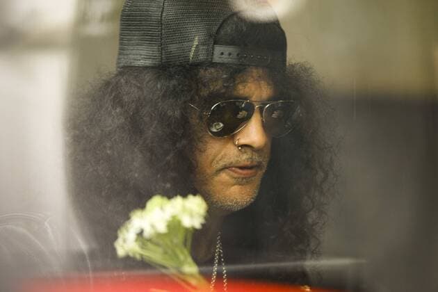Grande Pr?mio do Brasil de F?rmula 1 2016 SÃO PAULO, SP - 13.11.2016: GRANDE PRÊMIO DO BRASIL DE FÓRMULA 1 2016 - Pictured guitarist Slash, of Guns n& 39;Roses rock band during the Brazil Grand Prix Formula 1 in 2016 held this Sunday (13) at the rlagos Circuit. (Photo: AloiAloisio Mauricio Fotoarena) x1229485x  AloisioxMauricio