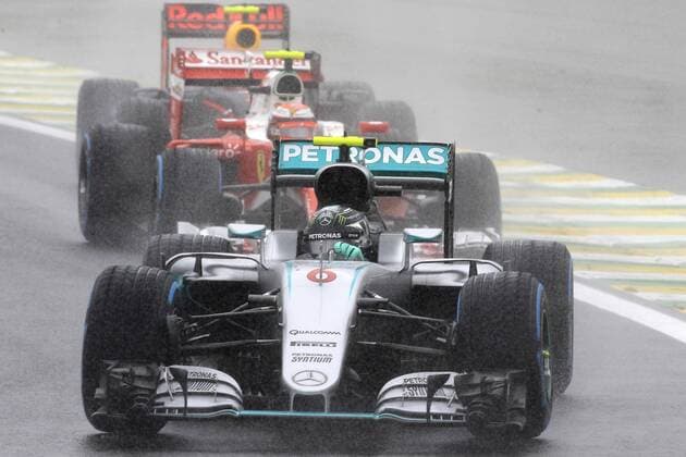 German driver Nico Rosberg from Mercedes competes during Brazil s Formula One Grand Prix at Interlagos race track in Sao Paulo, Brazil, 13 November 2016. BRAZIL S FORMULA ONE GRAND PRIX !ACHTUNG: NUR REDAKTIONELLE NUTZUNG!  SAO001 20161113-636146571611801131
