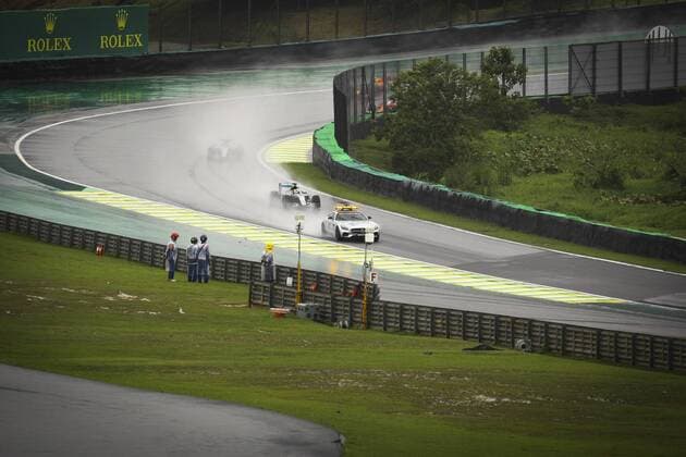 Grande Pr?mio do Brasil de F?rmula 1 2016 SÃO PAULO, SP - 13.11.2016: GRANDE PRÊMIO DO BRASIL DE FÓRMULA 1 2016 - Due to continuous rain the race was dropped with the help of the Safety Car. Brazil Grand Prix Formula 1 in 2016 held this Sunday (13) at the Interlagos Circuit. (Photo: Aloisio Mauricio Fotoarena) x1229534x  AloisioxMauricio
