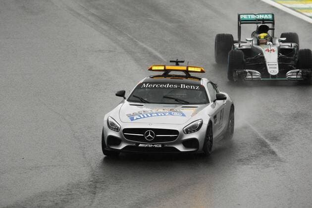 Grande Pr?mio do Brasil de F?rmula 1 2016 SÃO PAULO, SP - 13.11.2016: GRANDE PRÊMIO DO BRASIL DE FÓRMULA 1 2016 - Due to continuous rain the race was dropped with the help of the Safety Car. Brazil Grand Prix Formula 1 in 2016 held this Sunday (13) at the Interlagos Circuit. (Photo: Aloisio Mauricio Fotoarena) x1229540x  AloisioxMauricio
