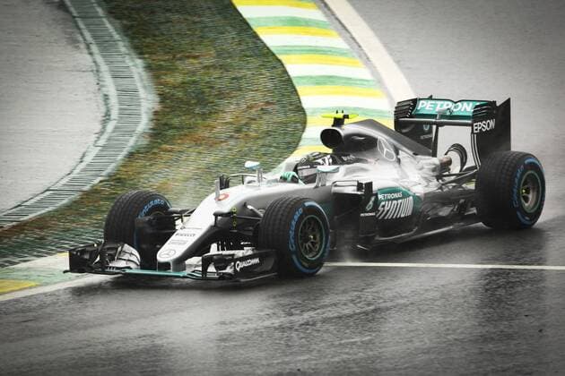 Grande Pr?mio do Brasil de F?rmula 1 2016 SÃO PAULO, SP - 13.11.2016: GRANDE PRÊMIO DO BRASIL DE FÓRMULA 1 2016 - In the picture the driver Nico Rosberg team Mercedexs AMG Petronas F1 Team. Brazil Grand Prix Formula 1 in 2016 held this Sunday (13) at Autodrome Interlagos.Grande Prix of Brazil Formula 1 in 2016 held this Sunday (13) at the Interlagos Circuit. (Photo: Aloisio Mauricio Fotoarena) x1229547x  AloisioxMauricio
