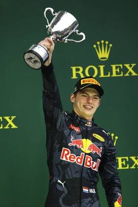 Grande Pr?mio do Brasil de F?rmula 1 2016 SÃO PAULO, SP - 13.11.2016: GRANDE PRÊMIO DO BRASIL DE FÓRMULA 1 2016 - In the picture the driver Max Verstappen Red Bull Racingfica team third in the Brazil Grand Prix Formula 1 in 2016 held this Sunday (13) at the Interlagos Circuit. (Photo: Aloisio Mauricio Fotoarena) x1229664x  AloisioxMauricio