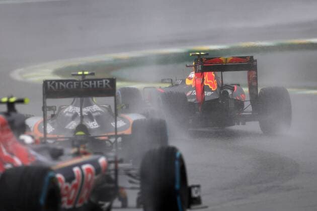 Brazilian Grand Prix, Sao Paulo 10 - 13 November 2016 13.11.2016 - Race, Max Verstappen (NED) Red Bull Racing RB12 