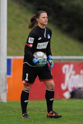 Torhueterin Martina Tufekovic ( TSG 1899 Hoffenheim ) 13.11.2016 --- Fussball --- 1. Bundesliga --- MSV Duisburg vs TSG 1899 Hoffenheim Duisburg Copyright: xThienel Eibner-Pressefotox EP_TTL