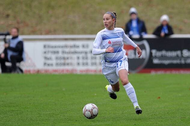 Yvonne Zielinski ( MSV Duisburg ) 13.11.2016 --- Fussball --- 1. Bundesliga --- MSV Duisburg vs TSG 1899 Hoffenheim Duisburg Copyright: xThienel Eibner-Pressefotox EP_TTL