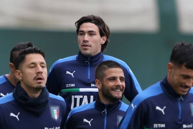 Fußball, Nationalteam Italien Training ALESSIO ROMAGNOLI friendly match ITALIA-GERMANY ALLENAMENTO 14-11-2016
