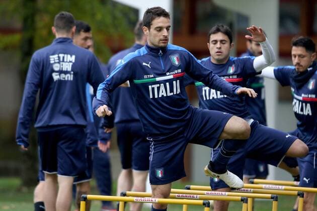 Fußball, Nationalteam Italien Training GIACOMO BONAVENTURA friendly match ITALIA-GERMANY ALLENAMENTO 14-11-2016