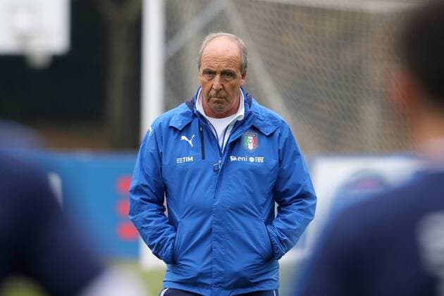 Fußball, Nationalteam Italien Training GIAMPIERO VENTURA friendly match ITALIA-GERMANY ALLENAMENTO 14-11-2016