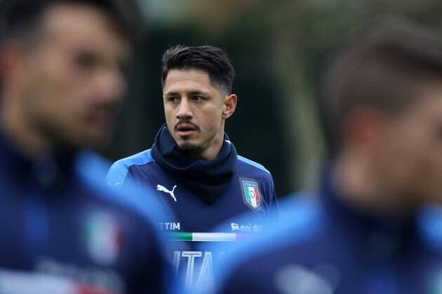Fußball, Nationalteam Italien Training GIANLUCA LAPADULA friendly match ITALIA-GERMANY ALLENAMENTO 14-11-2016