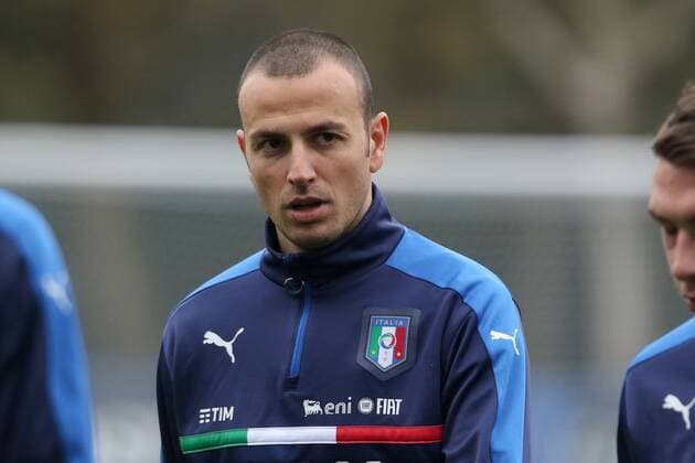Fußball, Nationalteam Italien Training LUCA ANTONELLI friendly match ITALIA-GERMANY ALLENAMENTO 14-11-2016