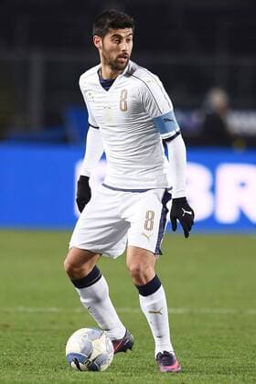 Fußball, U21 Länderspiel, Italien - Dänemark Mg Bergamo 14 11 2016 - firendly match Italia-Denmark Under U 21 Marco Benassi 
