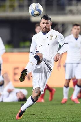 Fußball, U21 Länderspiel, Italien - Dänemark Mg Bergamo 14 11 2016 - firendly match Italia-Denmark Under U 21 Andrea Petagna 