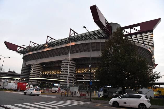 Fussball, Herren, Saison 2016 2017, Länderspiel in Mailand, Italien - Deutschland, das Giuseppe-Meazza-Stadion rund vier Stunden vor dem Spiel, 15.11. 2016,