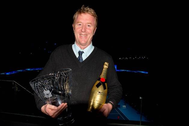London: ATP Tennis Herren Ron Bookman Media Excellence Award Daily Mail s journalist Mike Dickson awarded with Ron Bookman Media Excellence Award.  AlbertoxPezzali PacificxPress