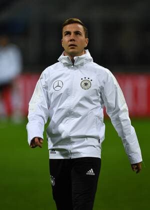 Fussball, Herren, Saison 2016 2017, Länderspiel in Mailand, Italien - Deutschland, Mario Götze (Nr. 19, Deutschland) vor dem Spiel, 15.11.2016,