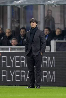 15.11.2016, Fussball Test-Länderspiel, Italien - Deutschland, im Guiseppe Meazza Stadion in Mailand. Trainer Joachim Löw (Deutschland). 