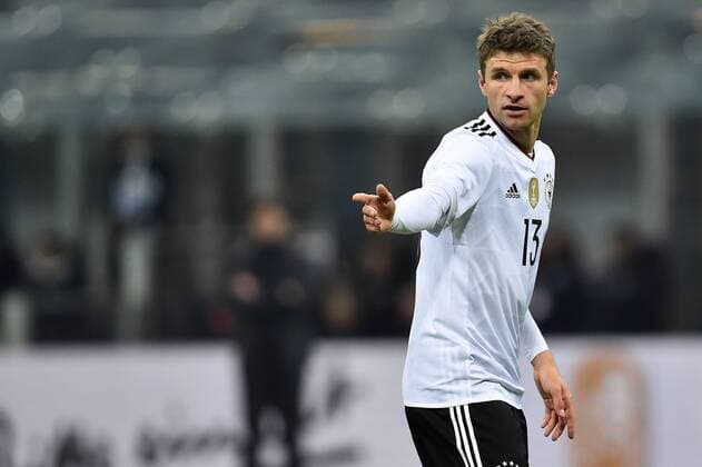 Thomas Müller Germany Mailand, Fußball Nationalteam Länderspiel Italien - Deutschland AndreaxStaccioli