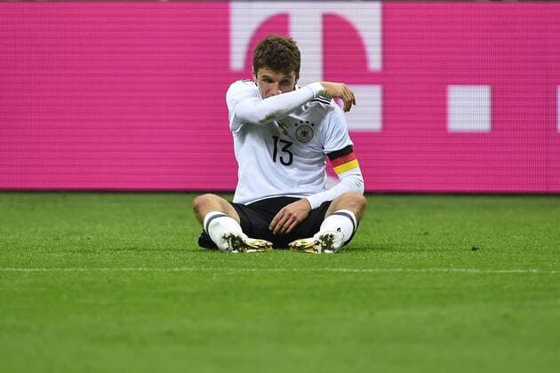 Thomas Müller Germany Mailand, Fußball Nationalteam Länderspiel Italien - Deutschland AndreaxStaccioli