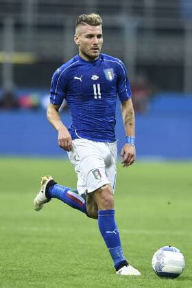 Mailand, Fußball Nationalteam Länderspiel Italien - Deutschland Ciro Immobile 