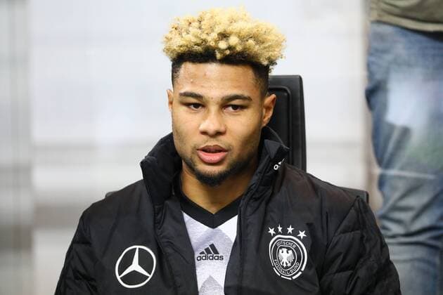 Serge Gnabry (Deutschland Germany)- 15.11.2016: Italien vs. Deutschland, Giuseppe-Meazza-Stadion Mailand