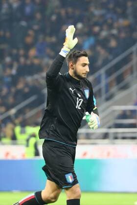 Torwart Gianluigi Donnarumma (Italien, Italy)- 15.11.2016: Italien vs. Deutschland, Giuseppe-Meazza-Stadion Mailand