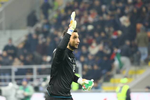 Torwart Gianluigi Donnarumma (Italien, Italy)- 15.11.2016: Italien vs. Deutschland, Giuseppe-Meazza-Stadion Mailand