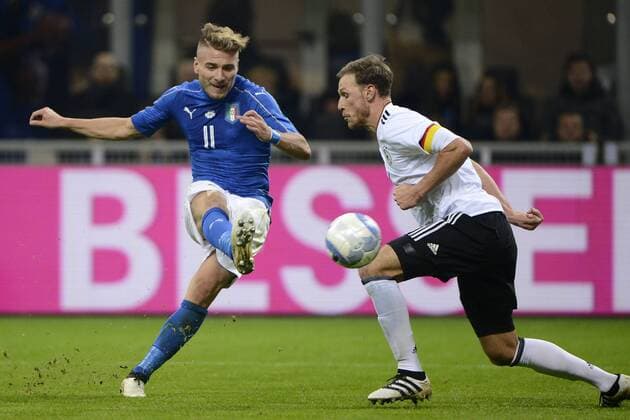 Occasione Ciro Immobile Italia Mailand, Fußball Nationalteam Länderspiel Italien - Deutschland CelestexGiuseppe