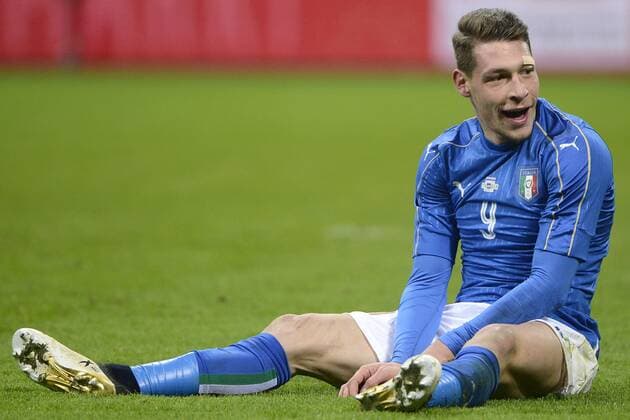 Andrea Belotti Italia Mailand, Fußball Nationalteam Länderspiel Italien - Deutschland CelestexGiuseppe
