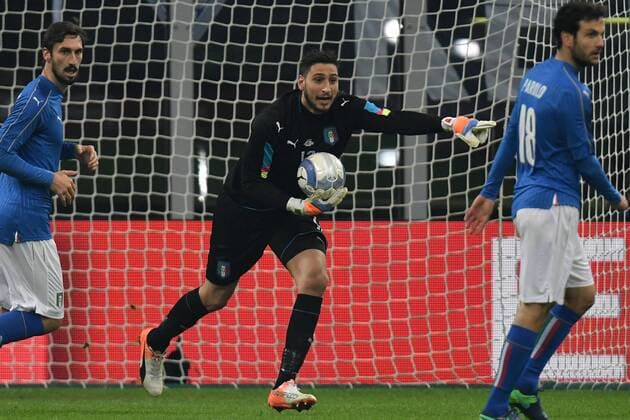 Gianluigi Donnarumma Italia Mailand, Fußball Nationalteam Länderspiel Italien - Deutschland AndreaxStaccioli