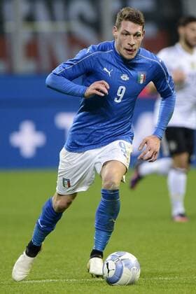 Andrea Belotti Italia Mailand, Fußball Nationalteam Länderspiel Italien - Deutschland CelestexGiuseppe