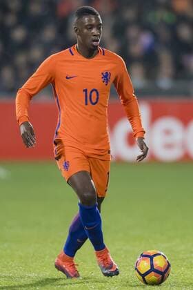 Riechedly Bazoer of The Netherlands U21during the friendly match between Netherlands U21 U 21 and Portugal U21 on November 15, 2016 at the Vijverberg in Doetinchem, The Netherlands. Netherlands U21 v Portugal U21 Friendly match 2016 2017 xVIxGerritxvanxKeulenxIVx 6590193