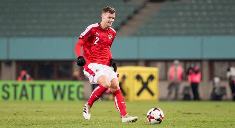 15.11.2016, Ernst Happel Stadion, Wien, AUT, Testspiel, Oesterreich vs Slowakei, im Bild Stefan Stangl (AUT) during the International Friendly Länderspiel Football Match between Austria and Slovakia at the Ernst Happel Stadium, Vienna, Austria on 2016 11 15 . Wien  EX_PUC  