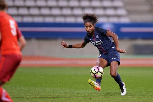 Laura Georges (psg) FOOTBALL : Paris SG vs WFC Biik Kazygurt - - Champions League Damen Frauenfussball - 17 11 2016 AnthonyBIBARD FEP Panoramic 