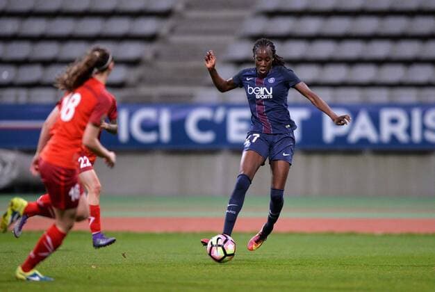 Ouleymata Sarr (psg) FOOTBALL : Paris SG vs WFC Biik Kazygurt - - Champions League Damen Frauenfussball - 17 11 2016 AnthonyBIBARD FEP Panoramic 
