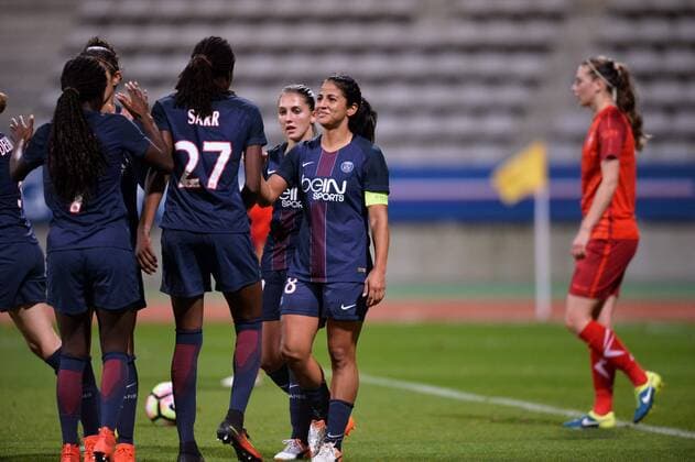Fußball, Damen CL, Paris St. Germain - BIIK Shymkent Shirley Cruz Trana (psg) FOOTBALL : Paris SG vs WFC Biik Kazygurt - - Champions League Damen Frauenfussball - 17 11 2016 AnthonyBIBARD FEP Panoramic 
