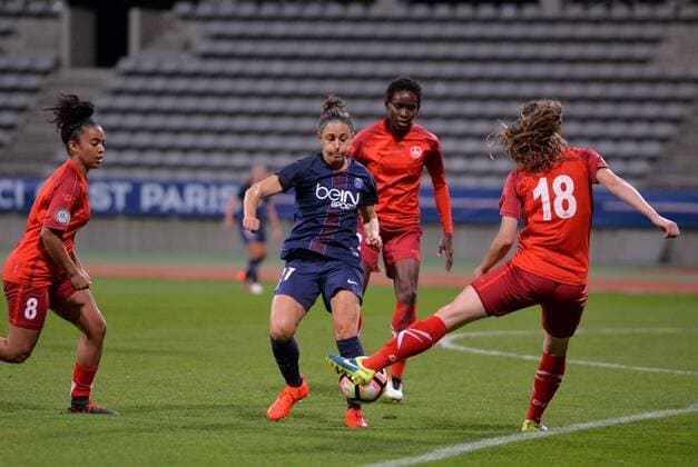 Veronica Boquete (psg) FOOTBALL : Paris SG vs WFC Biik Kazygurt - - Champions League Damen Frauenfussball - 17 11 2016 AnthonyBIBARD FEP Panoramic 