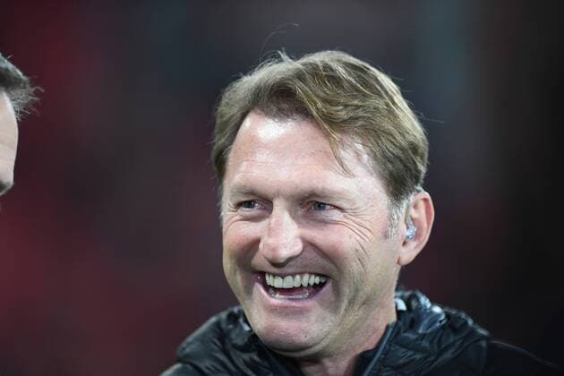 Fussball, 1.BL Saison 2016 2017, Spieltag 11,Bayer 04 Leverkusen-RB Leipzig , 18.11.2016, BayArena, Leverkusen, Ralph Hasenbüttl, Trainer, RB Leipzig,