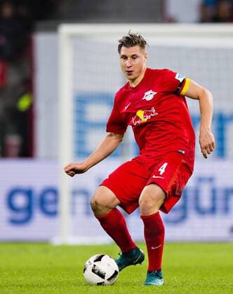 Leverkusen, 18.11.2016, BayArena Willi Orban (Leipzig) Bayer Leverkusen - RB Leipzig mm
